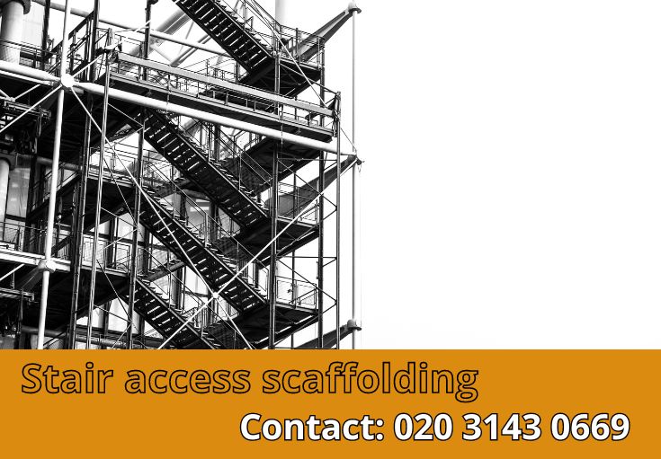 Stair Access Scaffolding Peckham